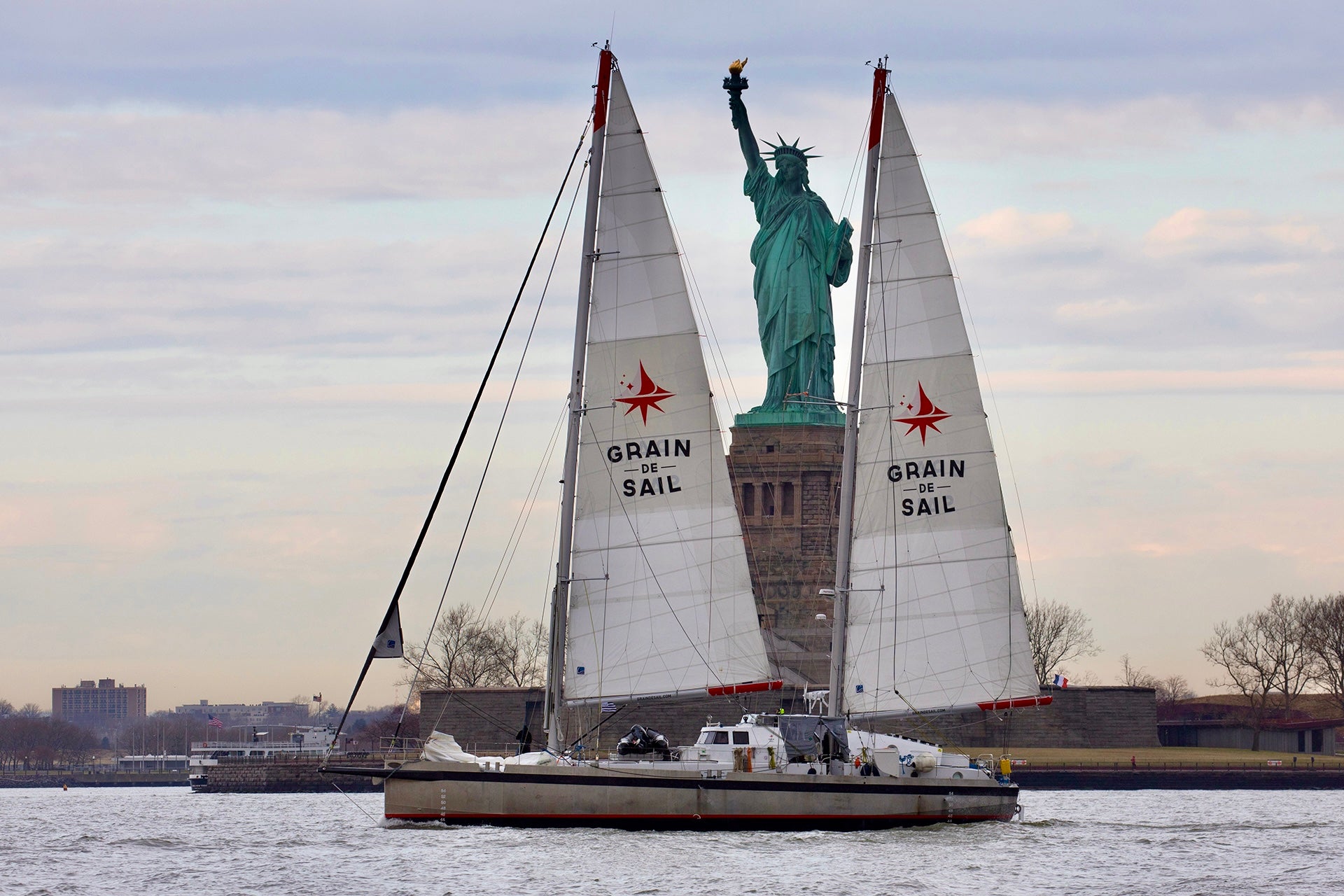 A Sustainable Wine Shipment via Sailboat